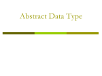 Abstract Data Type