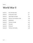 Unit 1: World War II Section 1: Rise of Dictatorships p.2 Section 2