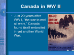 Canada in WW II - Salmon Arm Secondary