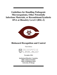 UC Biosafety Manual Third Edition