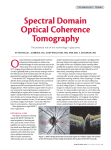 Spectral Domain Optical Coherence Tomography