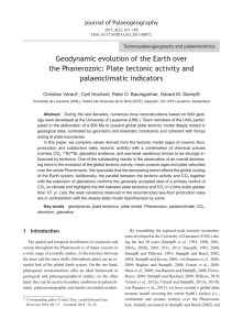 Geodynamic evolution of the Earth over the Phanerozoic: Plate