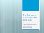 The European Union and the Euro Crisis - UNC