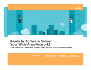 ready to `software define` your Wide area network?