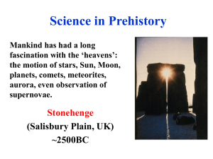 Early Astronomy