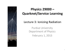 Lecture 3 - Purdue Physics