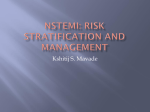 NSTEMI: risk stratification and management