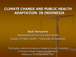 Climate change and public health adaption in