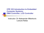 CPE 323 Introduction to Embedded Computer Systems: DMA