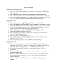 Exam 1 Study Guide