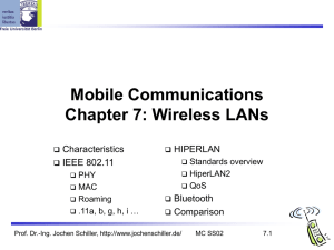 Mobile Communications