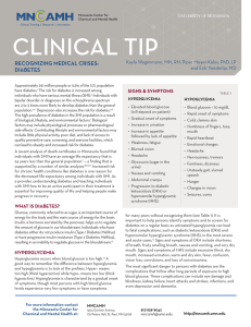 clinical tip - Minnesota Center For Chemical And Mental Health