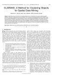 CLARANS: a method for clustering objects for spatial data mining