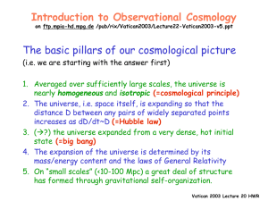Introduction to Observational Cosmology