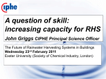 A question of skill: increasing capacity for RHS