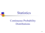 normal probability distribution