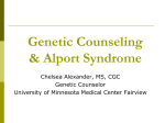 Genetic Counseling - Alport Syndrome Foundation