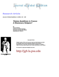 Print this article - Journal of Global Buddhism