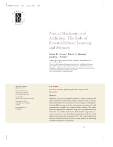 Neural Mechanisms of Addiction