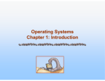 O ti S t O ti S t Operating Systems Chapter 1