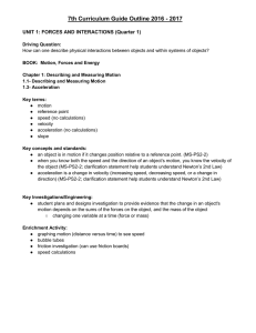 Grade Seven Outline - Toms River Regional Schools