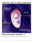much ado about nothing - Theatre for a New Audience