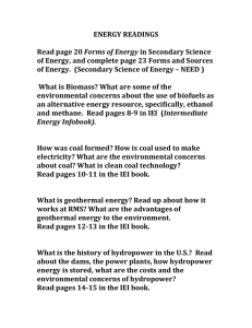 energy readings year 29