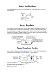 Zener Applications