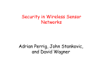 Security In Wireless Sensor Networks