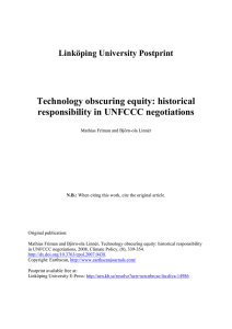 Linköping University Postprint Technology obscuring equity