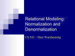 Relational Modeling