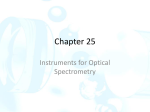 25 B Ultraviolet/visible photometers and spectrophotometers