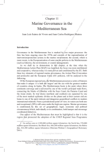 Marine Governance in the Mediterranean Sea