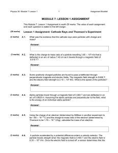 Lesson 1 Assignment - Rocky View Schools