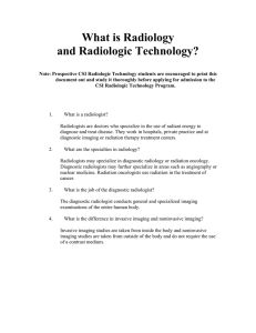 What is Radiology and Radiologic Technology?