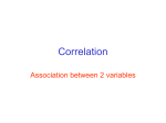 Correlations and causality
