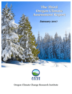 The Third Oregon Climate Assessment Report