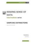 6. Sampling distributions