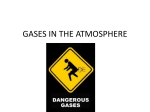 Gases in the atmosphere PPT File