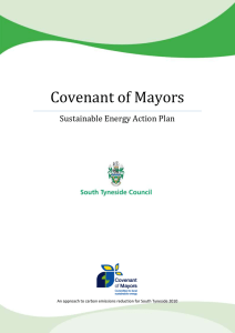 Covenant of Mayors - Visit South Tyneside