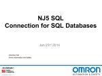 NJ5 SQL Connection for SQL Databases