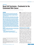 Basal Cell Carcinoma—Treatments for the Commonest Skin Cancer