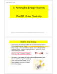 4. Solar Energy
