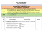 7 th Grade Math Fourth Quarter Module 5