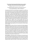 Electrical and chemical potential distribution in dye