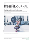 Hips and Athletic Performance in CrossFit Journal