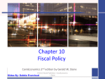 contractionary fiscal policy