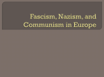 Fascism, Nazism, and Communism in Europe
