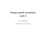Power point summary