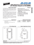 MAX9486 - Part Number Search